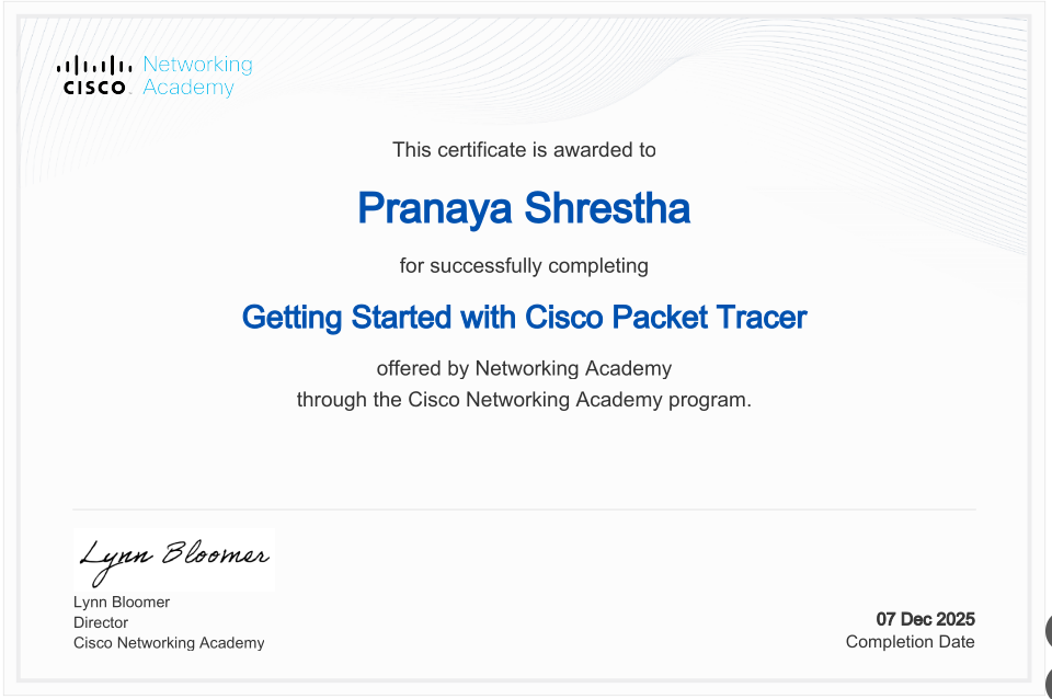 Certificate 5